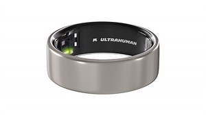 Ultrahuman Ring Air Size 11 Smart Ring - Raw Titanium (UHRA-NT-11)