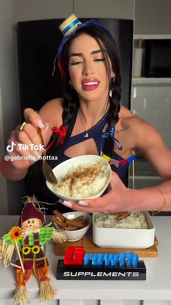 Arroz doce saudável e cremoso com leite de coco