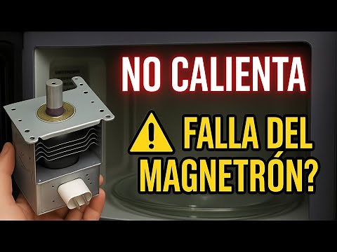 ¿microondas prende pero no calienta? ESTA es la causa más común”