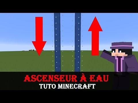 [TUTORIAL] How to make a super simple water elevator in Minecraft! ❤️