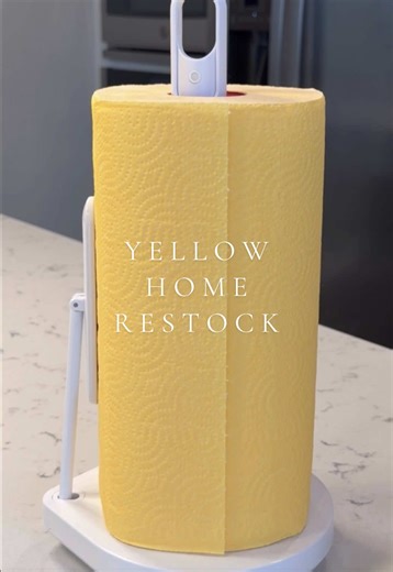 Spring Home Restock Ideas in Yellow