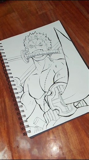 Drawing Zoro 🥶#anime #animeeart #trending #art #shorts
