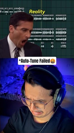 Expectation vs Reality: Recording Vocals 😭🎤 | Music Producer Memes #shorts #musicproducer #funny