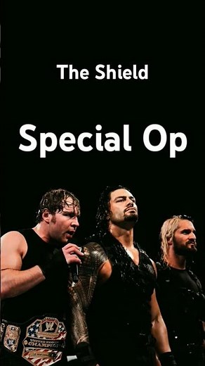 The Shield Special Op WWE Theme Song