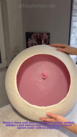 Smart DIY: Deflate a Balloon Slowly to Reuse It from a Mold