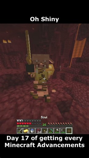 Day 17 of getting every Minecraft Advancements (Oh Shiny)