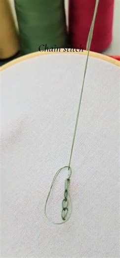 Chain Stitch tutorial | MiranY Creative