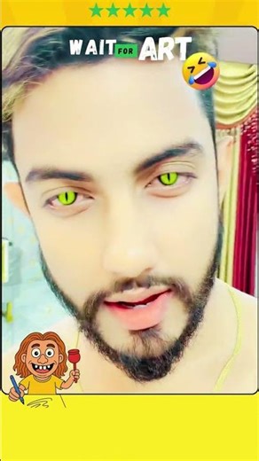 Cartoonizing a Viral TikTok Laugh — Funny Sketch Transformation 😂🎨