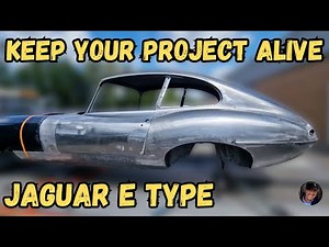 Jaguar E Type Restoration Update: Preparing for the Body Shell Return! Pt. 8