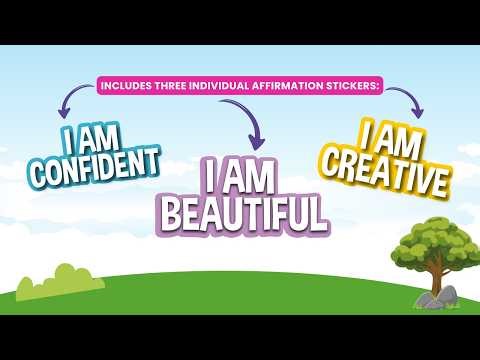 ​I Am Beautiful Sticker Set Collection