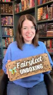 FairyLoot Books Unboxing Fantasy Books Book Haul #books #unboxing #booktube