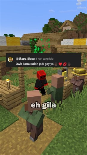 TIDAK BOLEH TOXIC LAGI😌🤬 #minecraft #games #shorts