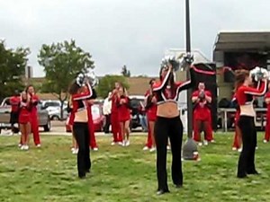 Texas Tech Fight Song with Cheerleaders, Pom Squad, and Raider Red