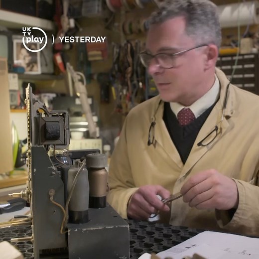 Is there anything more satisfying than bringing a beautiful old machine back to life? Watch the Retro Electro Workshop works its magic for free on UKTV Play! | StreamOnU