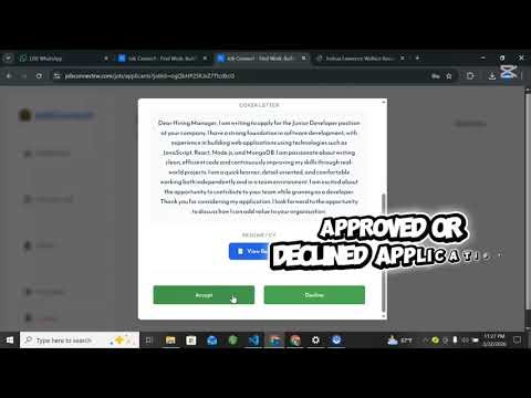 View & Manage Job Applications on Job Connect (Step-by-Step)