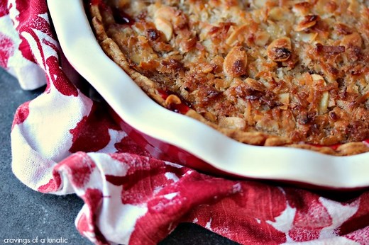 Cherry Almond Macaroon Pie
