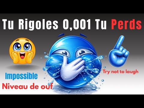 NE CRIE PAS & NE RIGOLE PAS 😂 (99% ÉCHOUENT AVANT LE NIVEAU 2 !) Défi Français Drôle