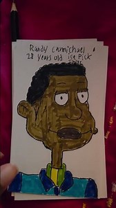 My Rugrats drawings: Young Randy Carmichael and 1980s supercuts.😀😃😉👨🏾‍🦱🧑🏾‍🦱💇🏾‍♂️💈✂️🏉🏈🪩🪬🧿🪄🔮🧸