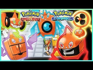 Pokemon OmegaRuby & AlphaSapphire - How to Change Rotom Forms