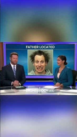 The Hilarious Moment a News Anchor Saw the "Missing Dad" 🤣 #shorts #viral #funny #comedy