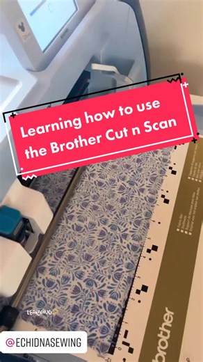Aprendiendo a usar el Brother Cut n Scan