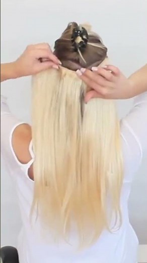 How to: Clip-in Hair Extensions 🤍