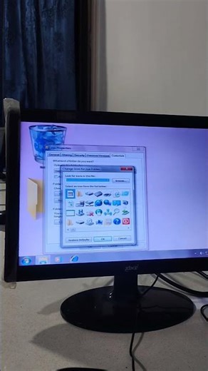 how to change folder icon #computer #shorts #computereducation