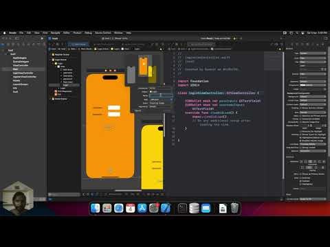 ios App Development Login/Signup using Tab Ui Controller