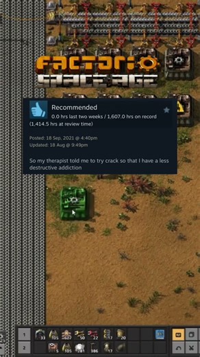 Crazy Steam Reviews - Factorio #steam #gaming #reviews #factorio #memes