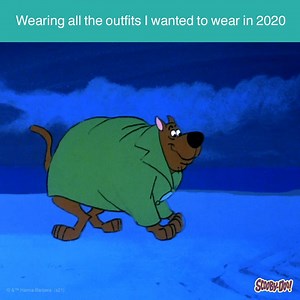 His fashion brings all the barks to the yard. | Scooby-Doo