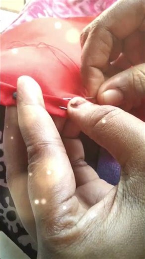 Hemming stitch. #sewingtutorial