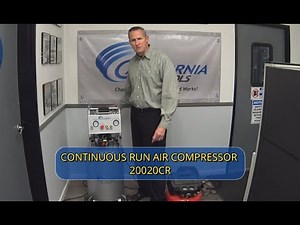 Continuous Run Air Compressor - California Air Tools 20020CR