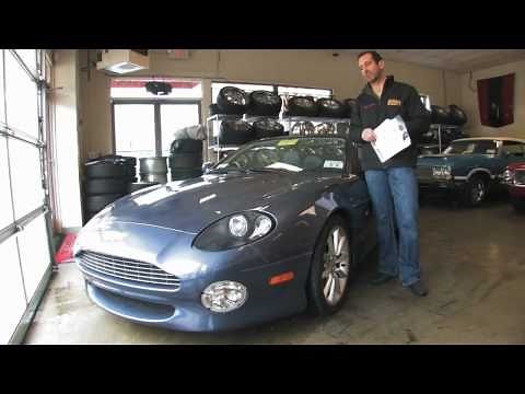 2003 Aston Martin DB7 Vantage Volante for sale with test drive, and walk through video