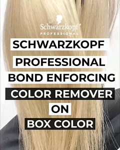 57K views · 485 reactions | You've heard of Color Remover... but have you tried our BOND ENFORCING COLOR REMOVER? That's right, it has BONDING TECHNOLOGY built right in! WATCH TO THE END ▶️ to see how exactly HOW MUCH COLOR it removes from 3 DIFFERENT box color swatches (left on the hair a full 24 hours) in: ✓RED ✓BROWN ✓BLACK P.S. You know a lot of your current clients could use this  | Schwarzkopf Professional | Facebook