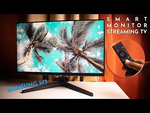 Samsung M5 IPS Smart Monitor 24" | Streaming TV w/ Remote Control