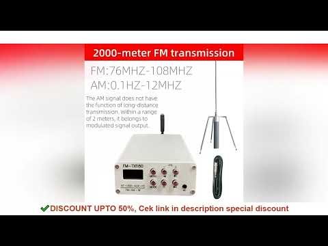 FM frequency modulation transmitter, AM signal modulator, stereo FM transmitter, Bluetooth USB