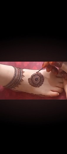 Beautiful Bridal Foot Mehndi Design | Trending and Viral Video