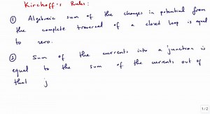 6.12 Kirchoff's Rules