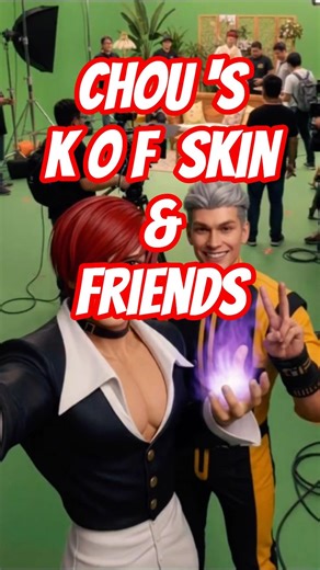Chou KOF Skin and friends #mobilelegends #mlbb