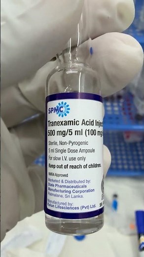 ICU Medications - IV Tranexamic Acid Ampule