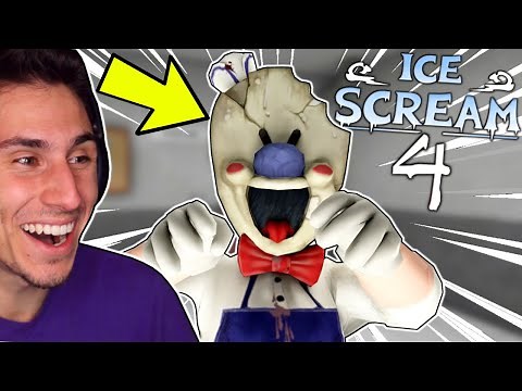Ice Scream 4 Is Here! (I BEAT THE GAME!!)