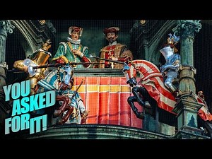 The Giant Clock Rathaus-Glockenspiel Chimes in Munich, Germany | You Asked For It