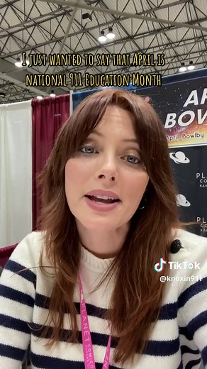 April Bowlby's Message to First Responders in Knox County, IN