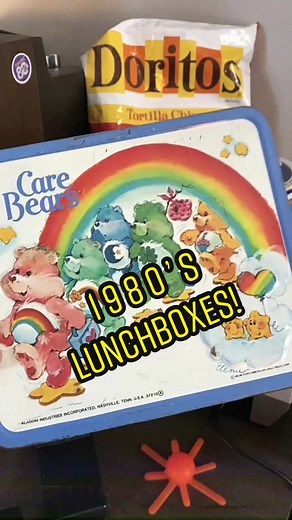 Vintage 1980s Lunch Boxes - Nostalgic Retro Collectibles
