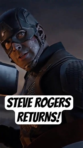 Steve Rogers Is Back… But Who Is the Baby? 👀