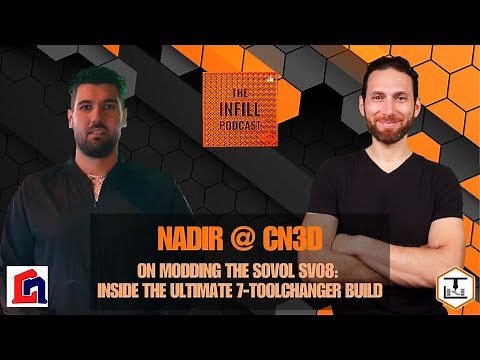 Ep. 71: Nadir @ CN3D on Modding the Sovol SV08: Inside the Ultimate 7-Toolchanger Build