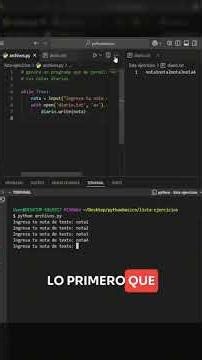 Como hacer una lista de tareas en python🐍🐍 #python