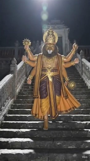 Jaya Jaya Narsimha Jaya Jaya 🪔🕉 Roar Of Narsimha | Mahavatar Narsimha #vishnu #narsimha #krishna