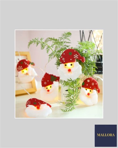 Santa Claus String Lights