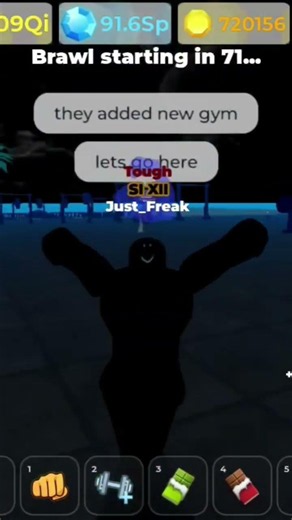 Void Muscle the new gym costs 3B rebirths🔥 W Update #editing #edit #status #roblox